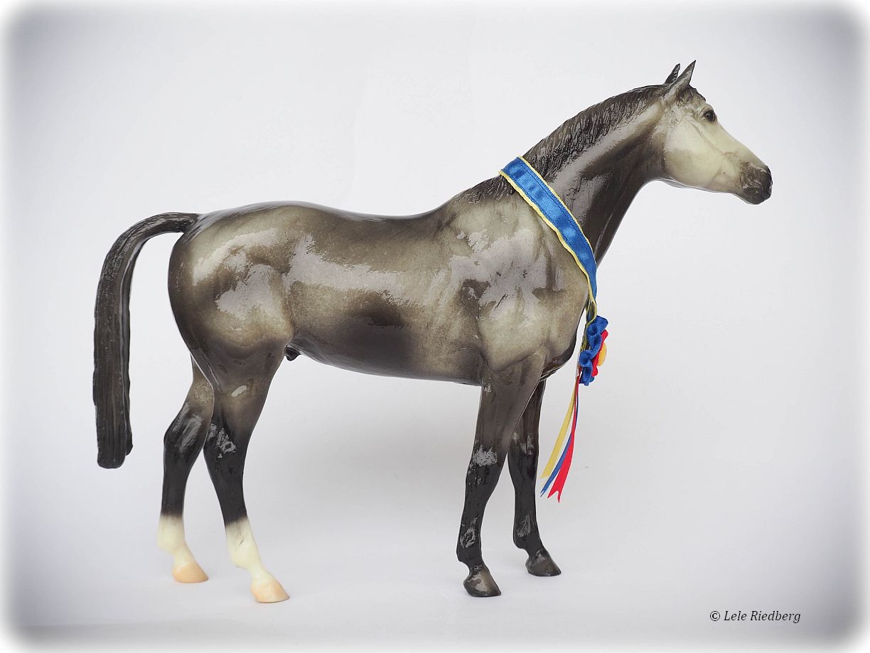 Millennium Mist - Dapple Grey Trakehner | BreyerHorseRef